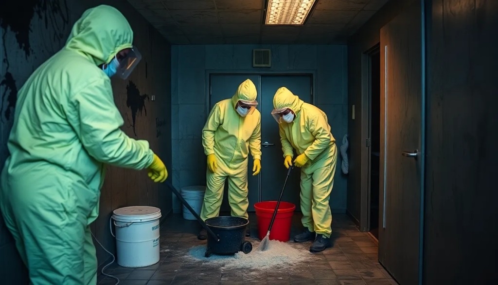 Descontaminación post mortem en Cubelles con garantía profesional