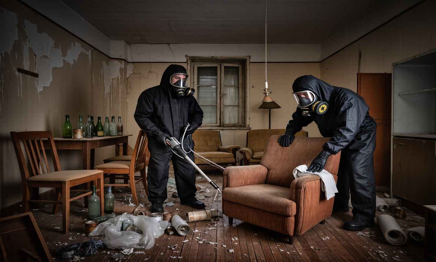 Servicios de limpieza por defunción y extrema disponibles
